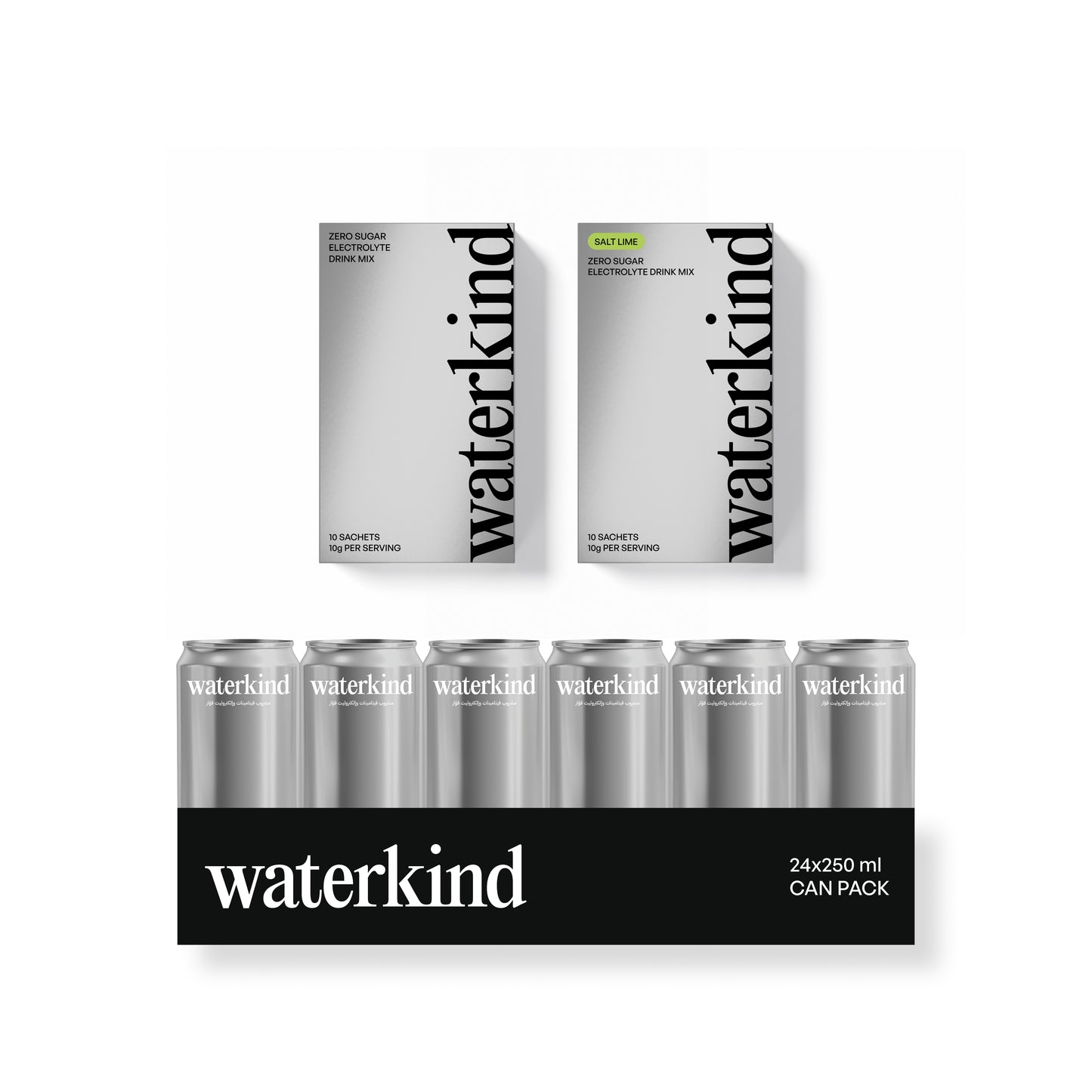 Original 24-Pack + 10 Salt Lime Sachets + 10 Original Sachets