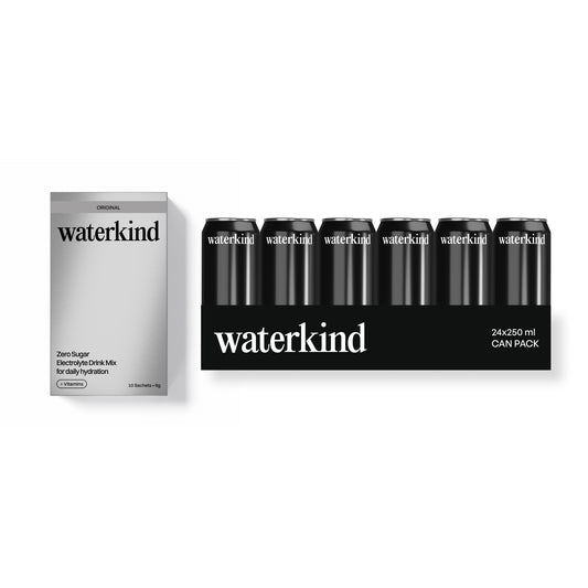 Sparkling Water 24-Pack + 10 Original Sachets