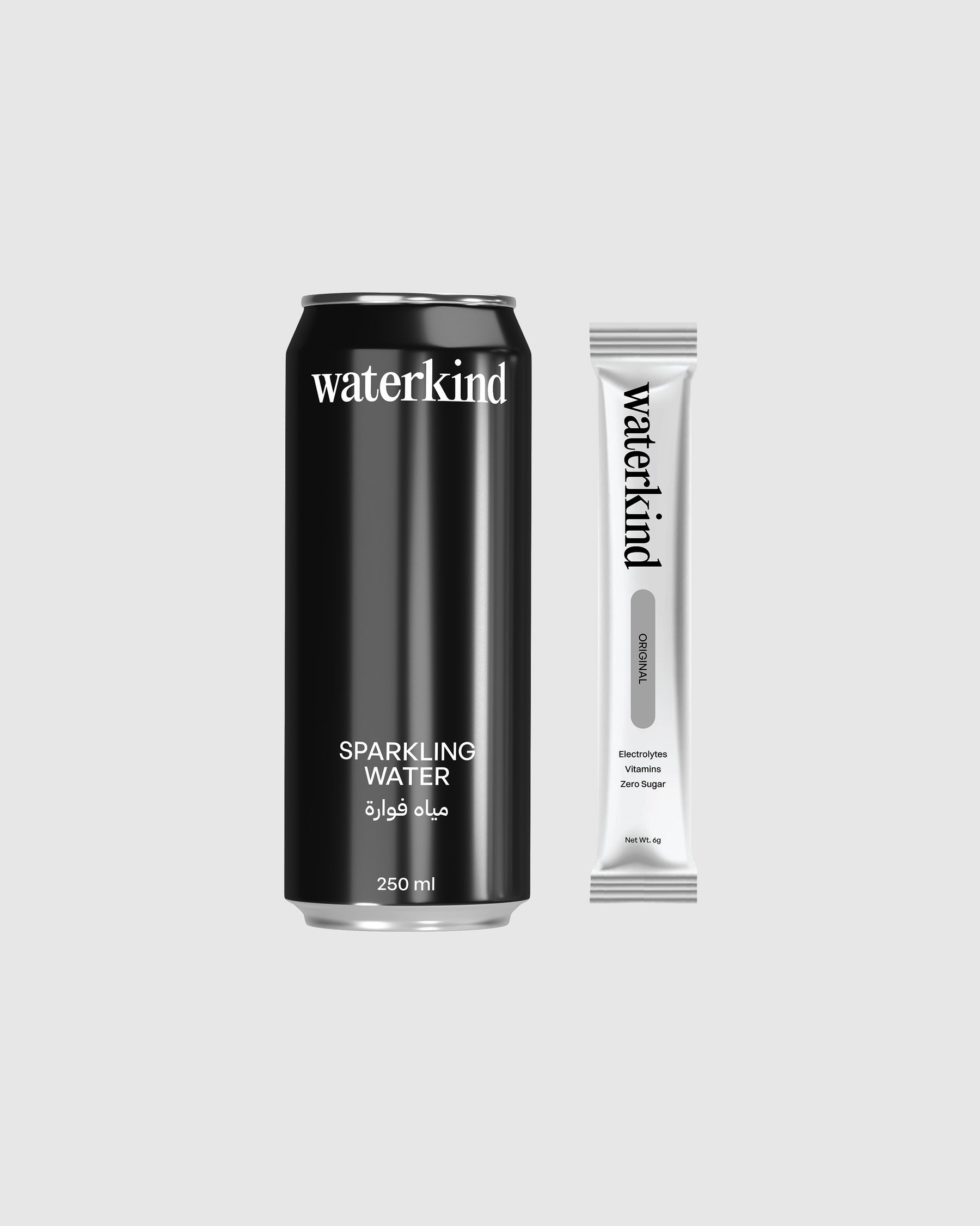 Sparkling Water 4-Pack + 10 Original Sachets
