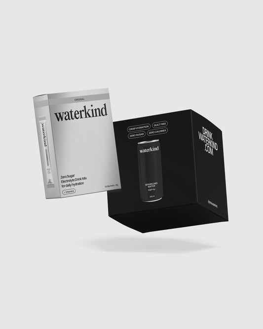 Sparkling Water 4-Pack + 10 Original Sachets