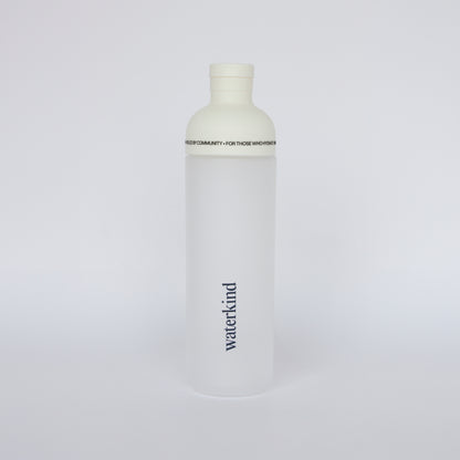 Waterkind Hydration Bottle - Frosted White (600ml)