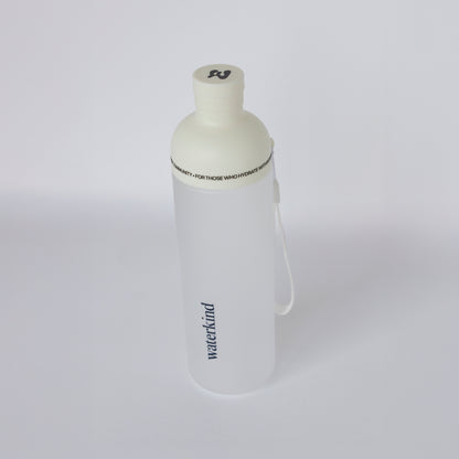 Waterkind Hydration Bottle - Frosted White (600ml)
